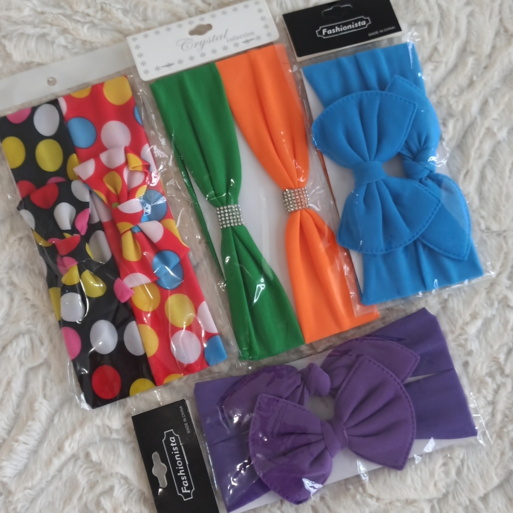 Girl 8 headbands